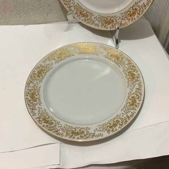 Set of 2 Valencia 515 By Royal M-Mita Japan 10.25” dinner Plate Excellent G5 - Picture 9 of 9